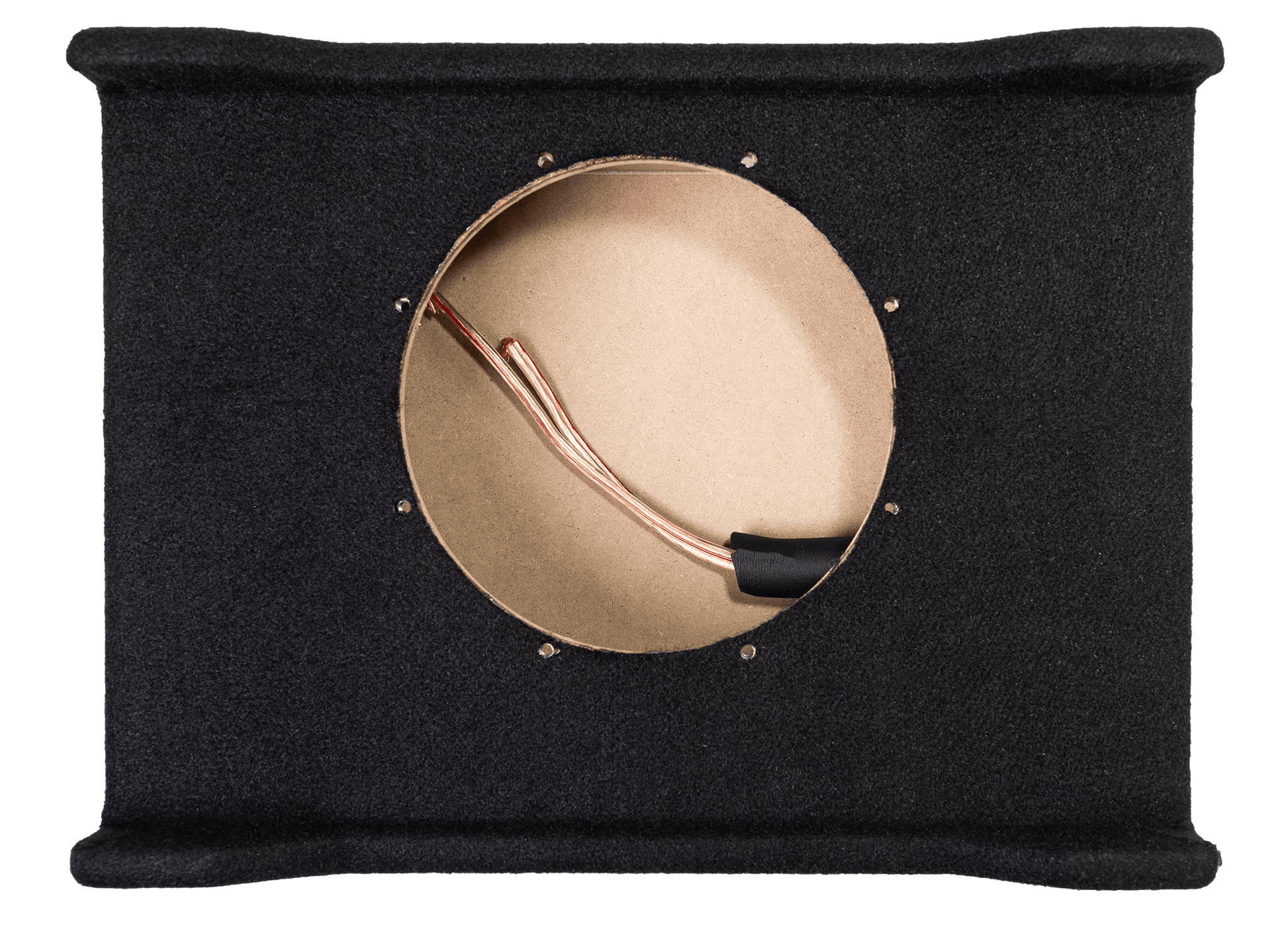 American Bass Downfire Subwoofer Enclosure for Titanium Slim 8” - American Bass Audio