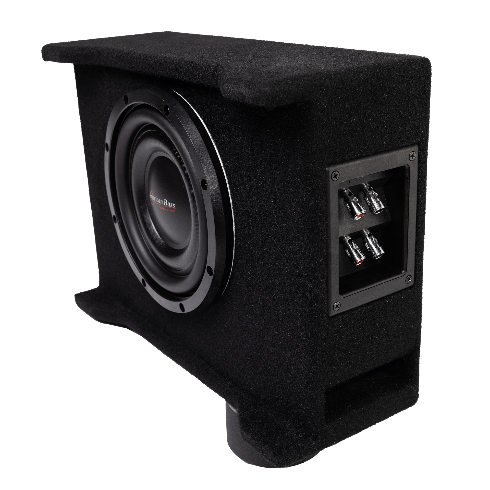 American Bass Downfire Subwoofer Enclosure for Titanium Slim 8” - American Bass Audio