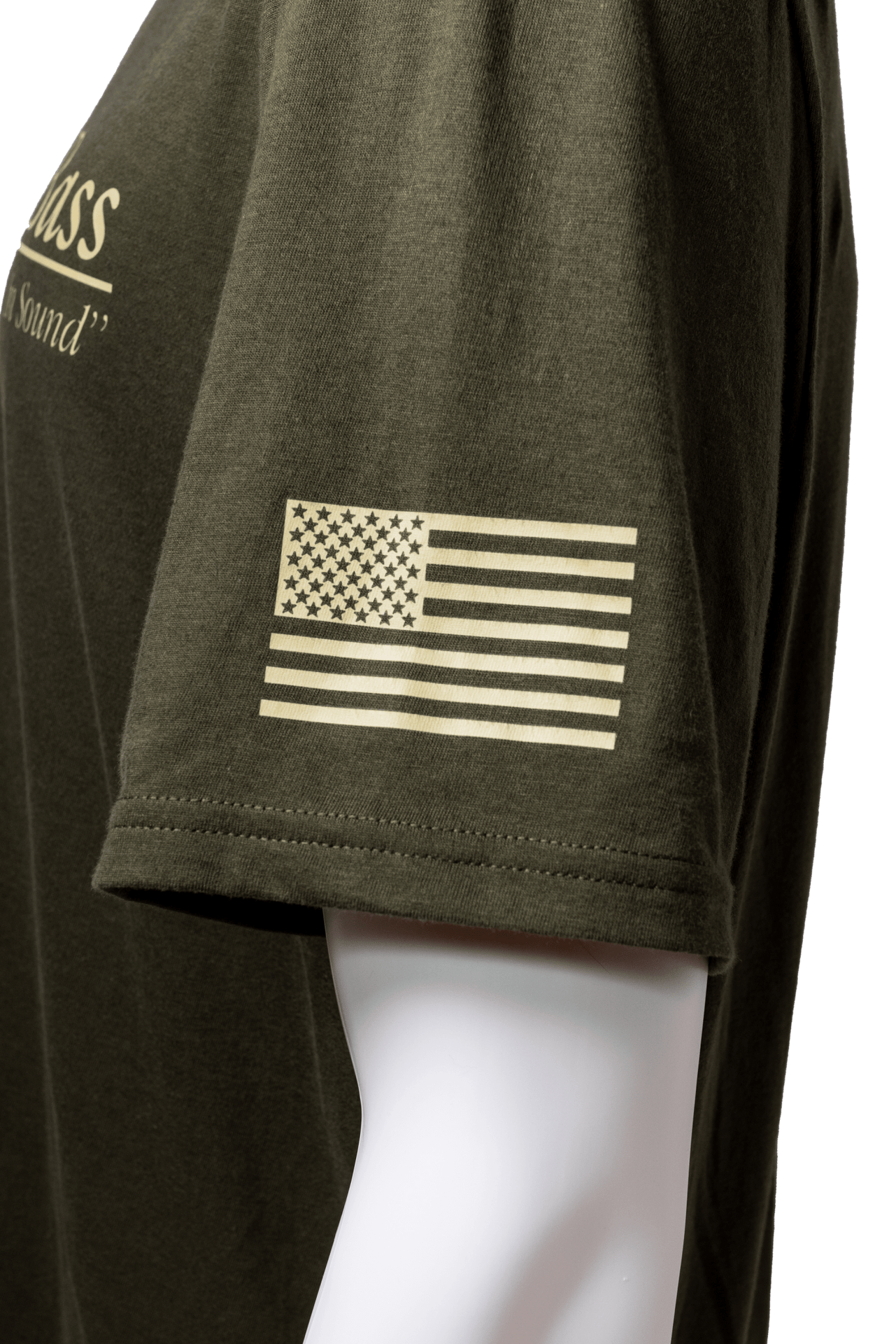American Bass T-Shirt (Cameo Green) - American Bass Audio