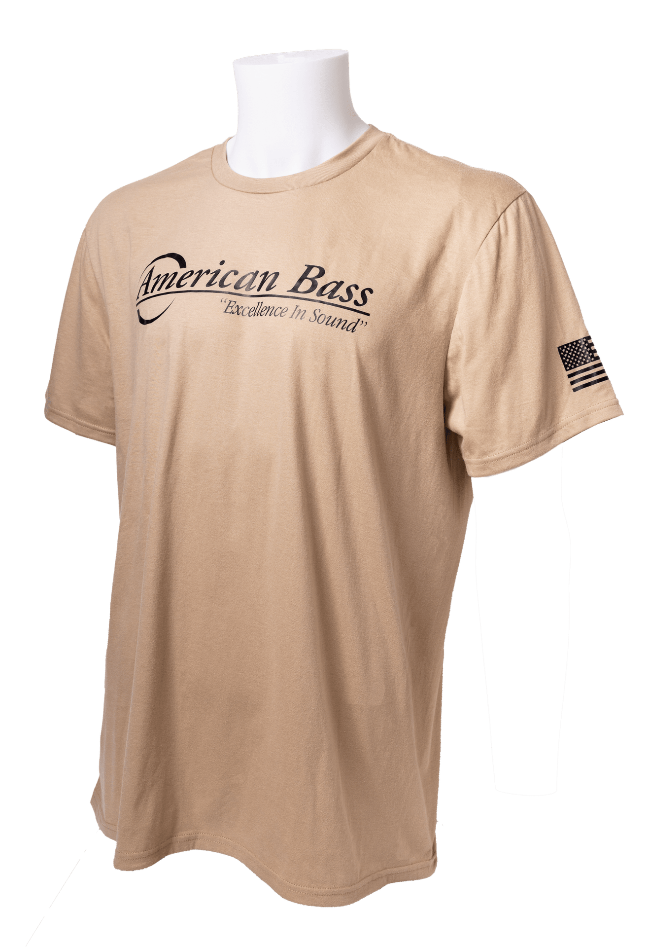 American Bass T-Shirt (Desert Sand) - American Bass Audio