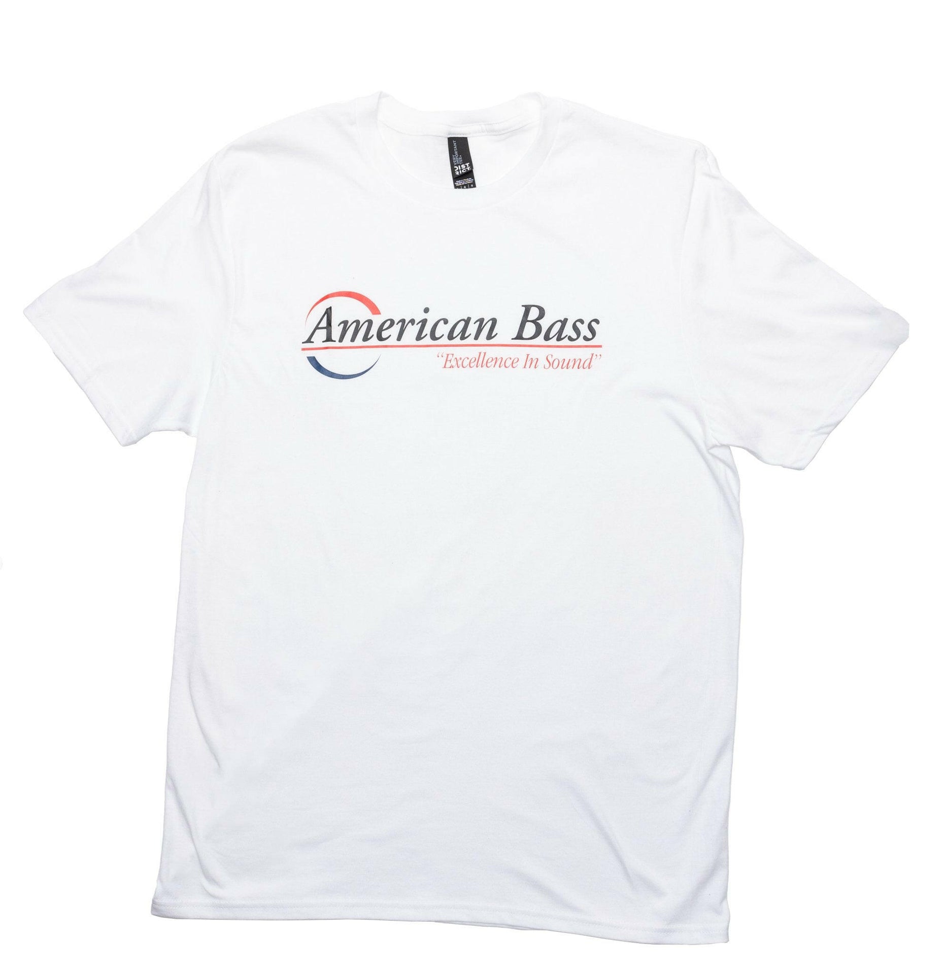 American Bass T-Shirt (White) - American Bass Audio