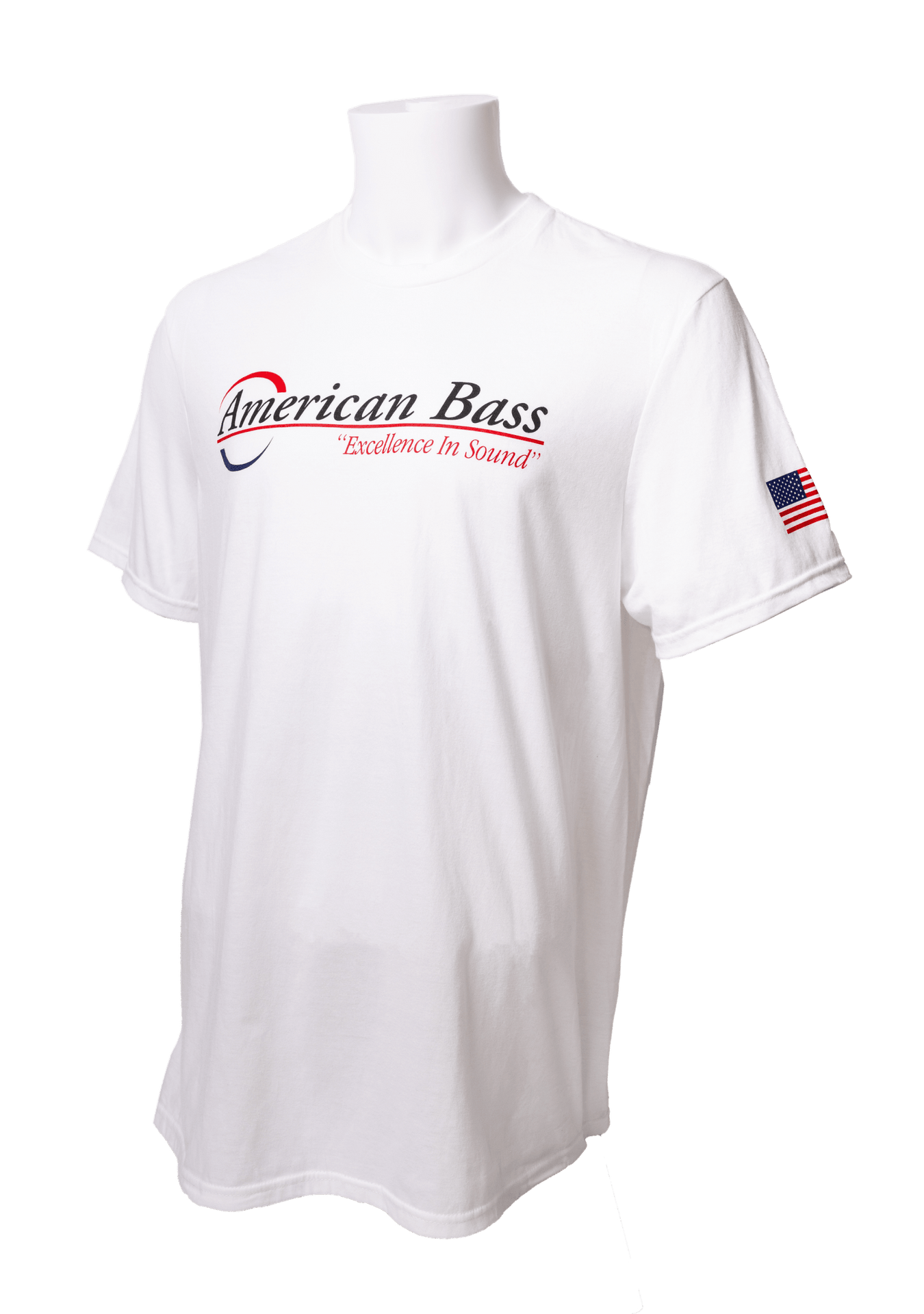 American Bass T-Shirt (White) - American Bass Audio