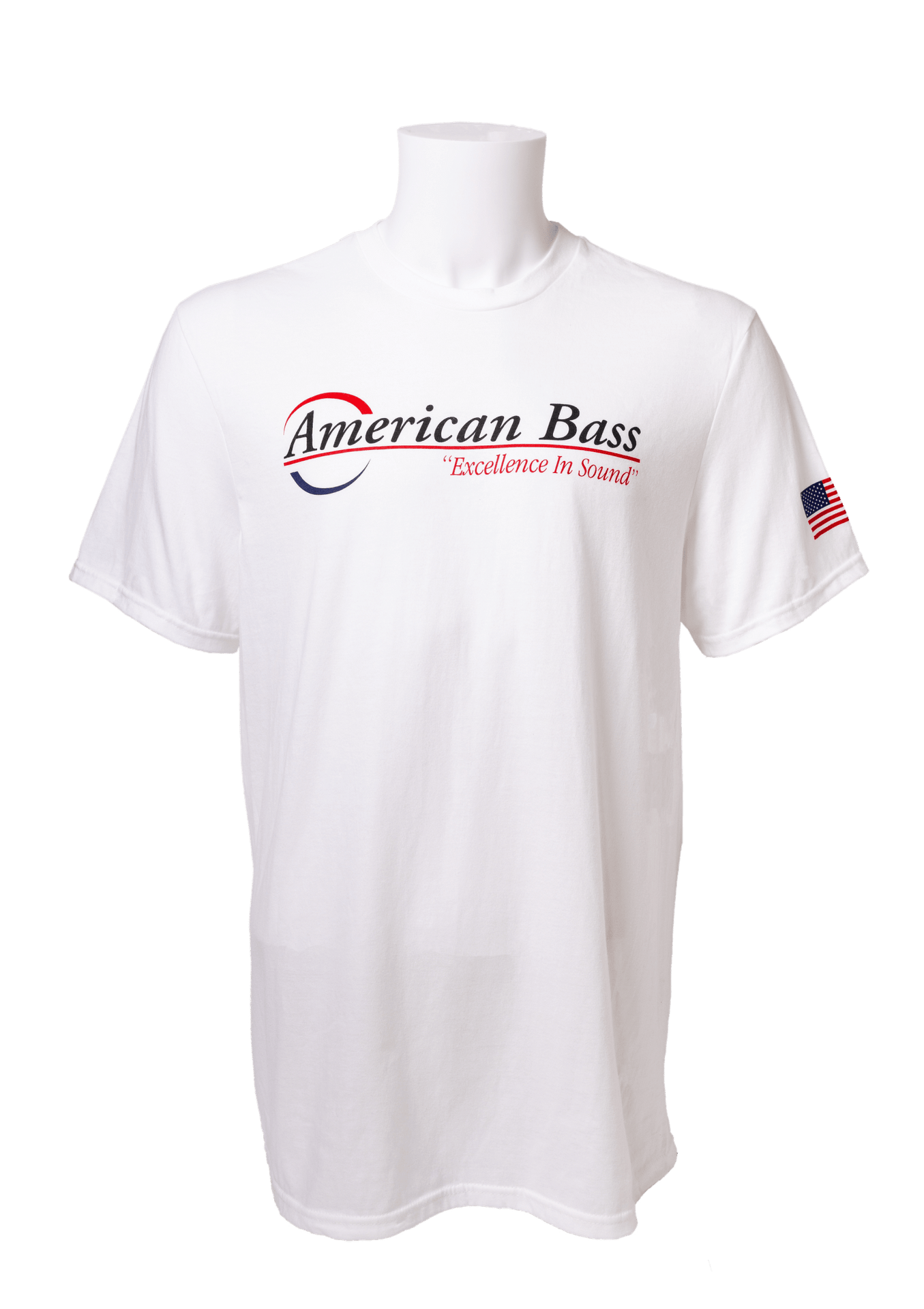 American Bass T-Shirt (White) - American Bass Audio
