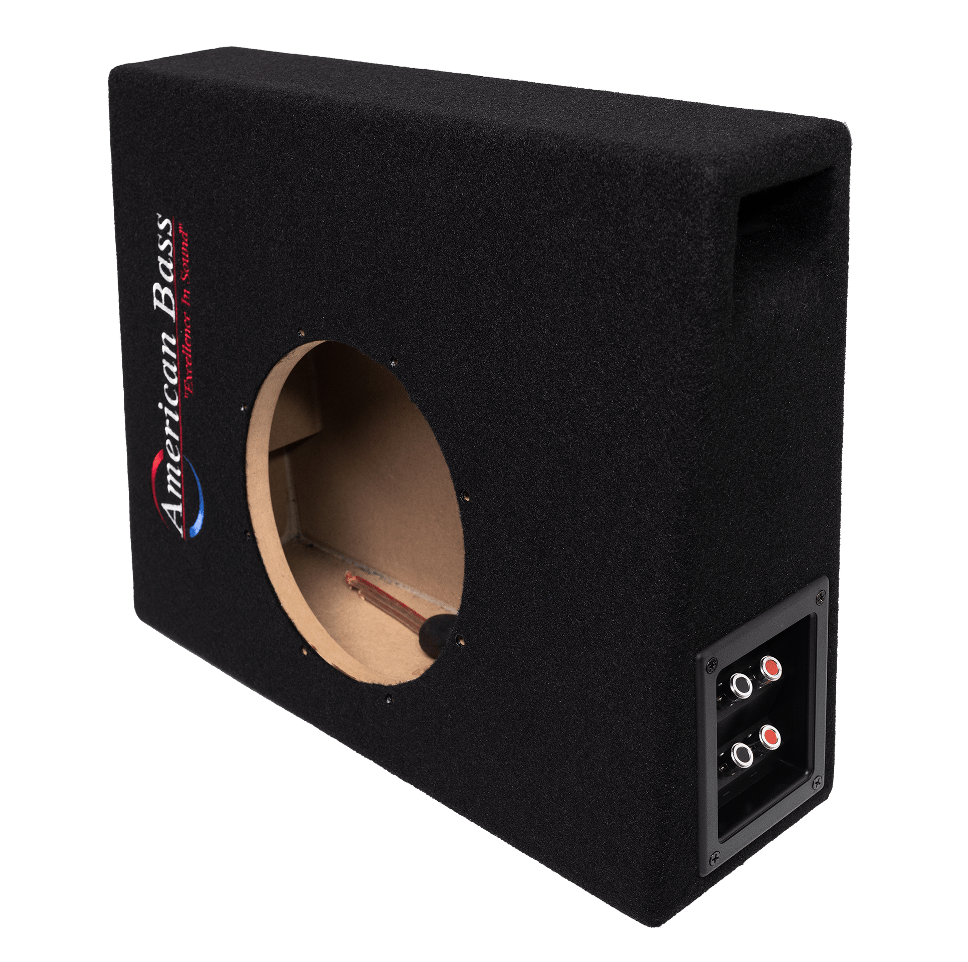 American Bass Trunk Subwoofer Enclosure for Titanium Slim 8” - American Bass Audio