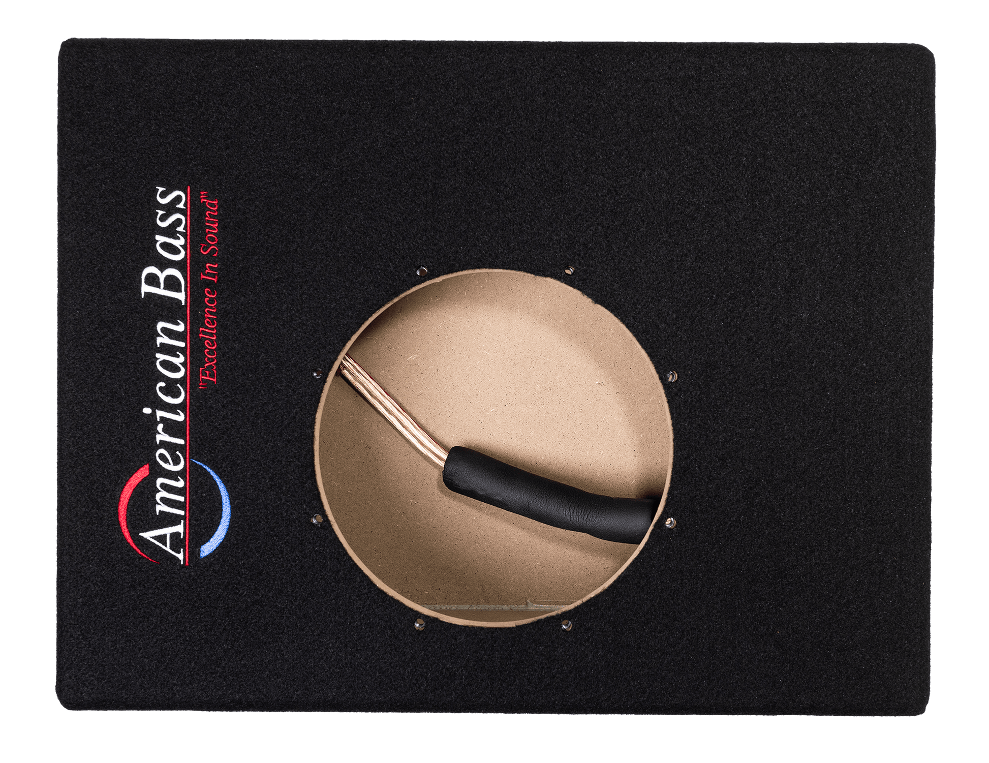 American Bass Trunk Subwoofer Enclosure for Titanium Slim 8” - American Bass Audio