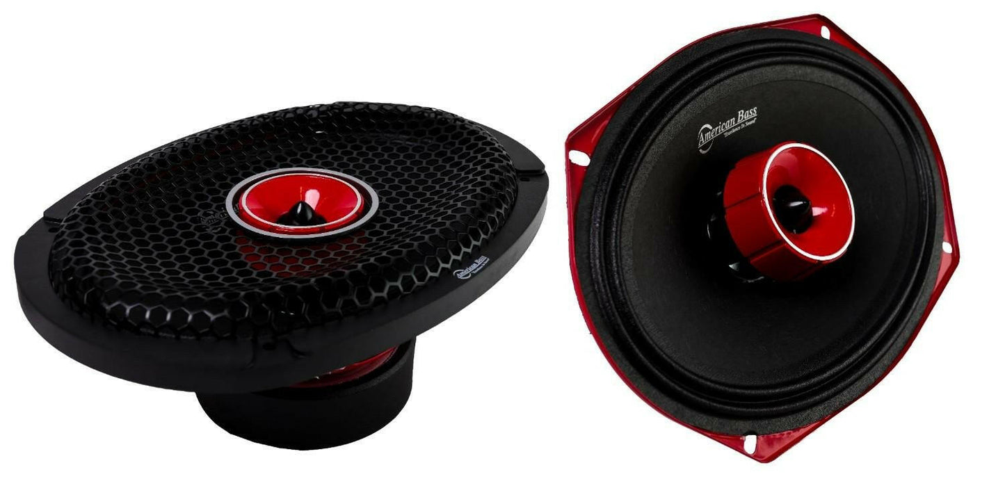 Godfather 6x9 MR + Horn (Pair) - American Bass Audio