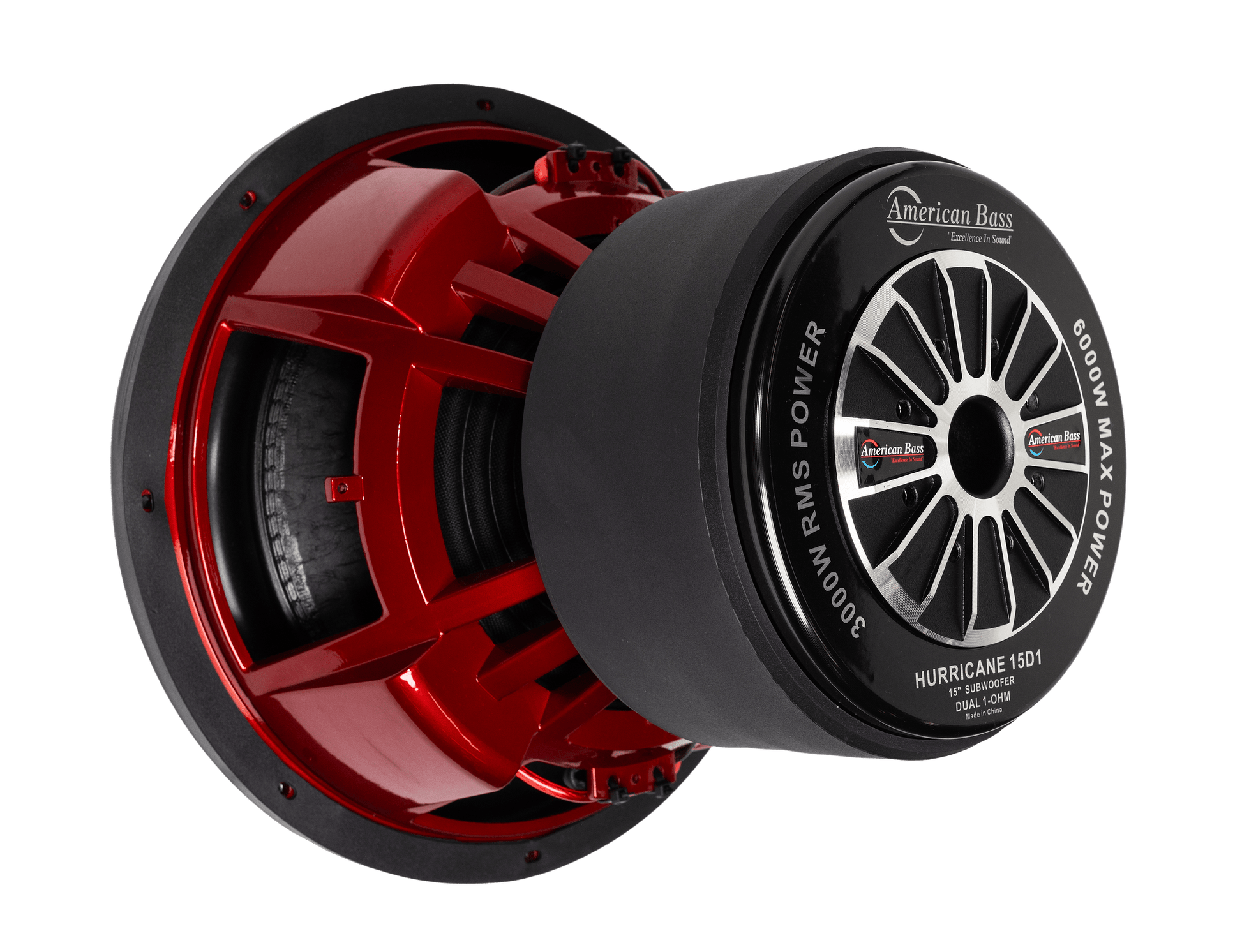 Hurricane 15" Subwoofer - American Bass Audio