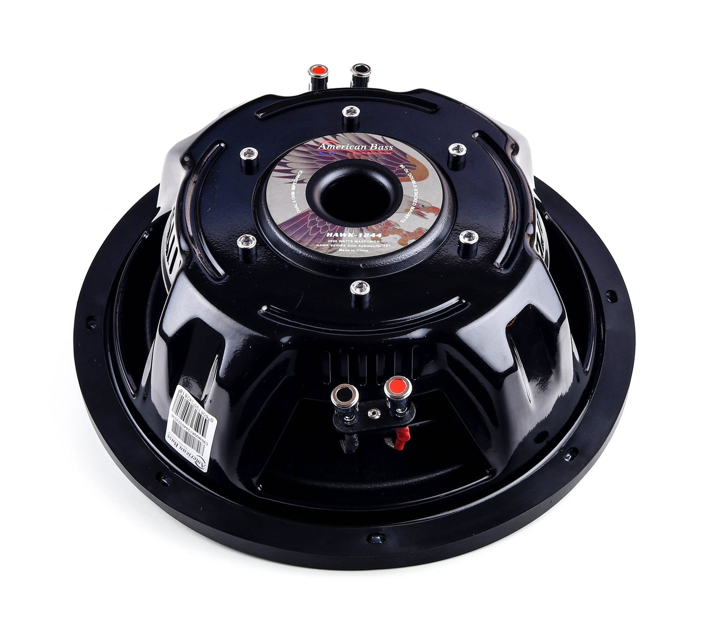 Power Pack: 2 Hawk Slim 12 Subwoofers + VFL Hybrid 4800.1 Amplifier - American Bass Audio