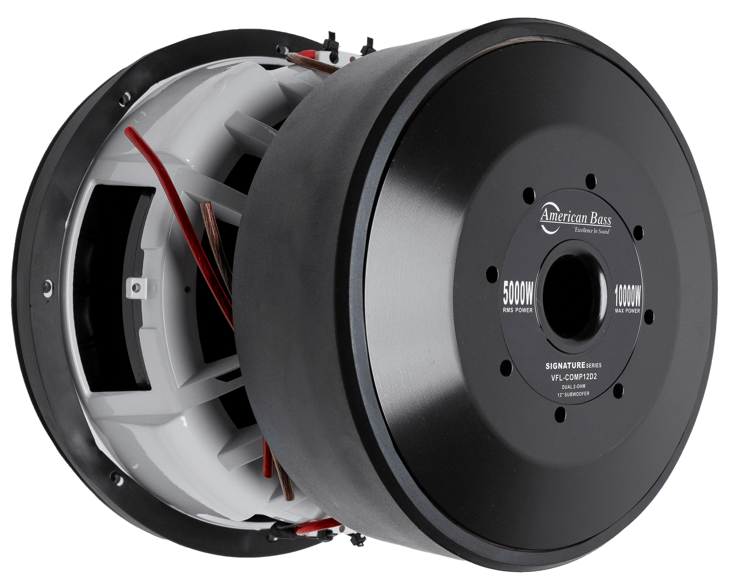 Power Pack: 2 VFL Comp Signature 12 Subwoofers + Godfather Comp 11D Amplifier - American Bass Audio