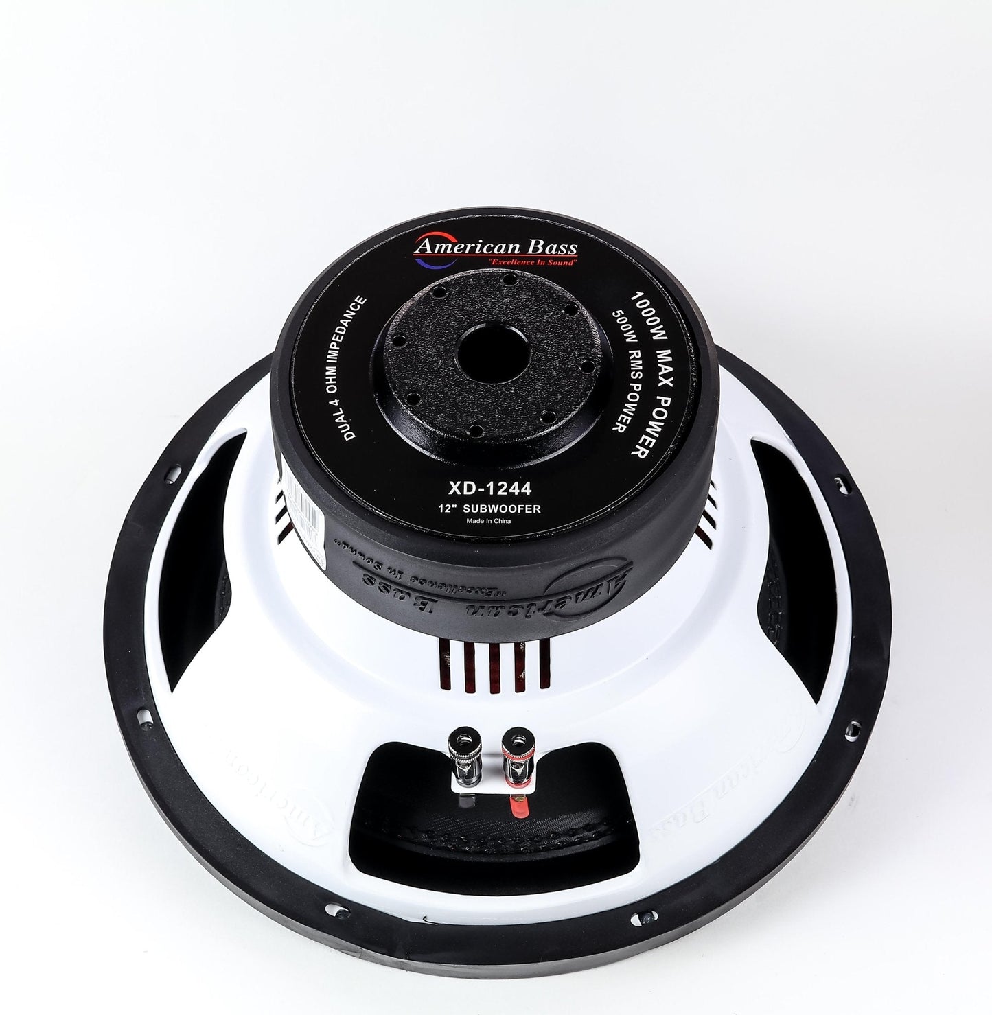 Power Pack: 2 XD 12 Subwoofers & VFL Hybrid 4800.1 Amplifier - American Bass Audio