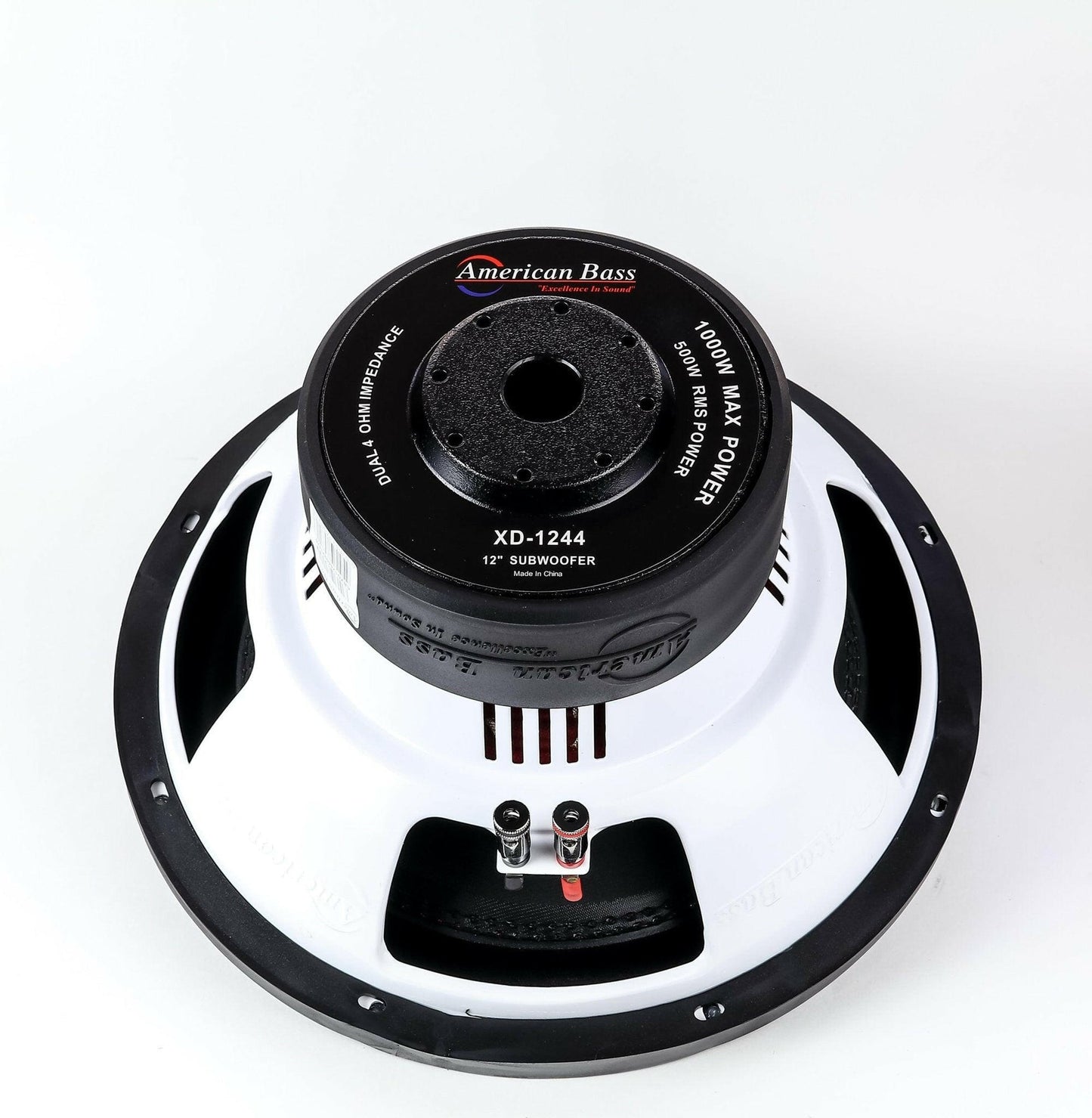 Power Pack: 2 XD 12 Subwoofers & VFL Hybrid 4800.1 Amplifier - American Bass Audio