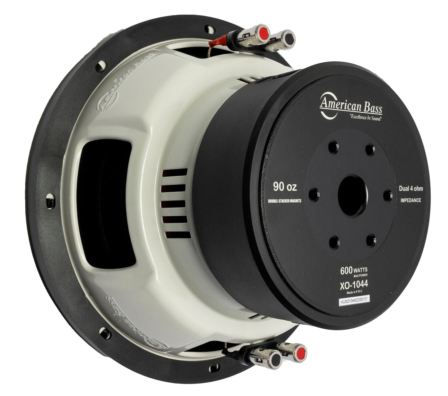 Power Pack: 2 XO 1044 Subwoofers + VFL Hybrid 1900.1 Amplifier - American Bass Audio