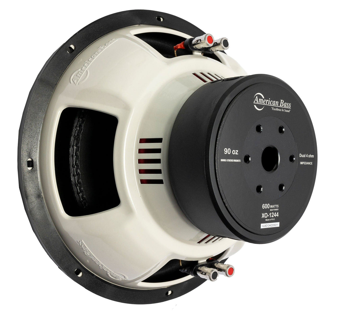 Power Pack: 2 XO 1244 Subwoofers + VFL Hybrid 2800.1 Amplifier - American Bass Audio