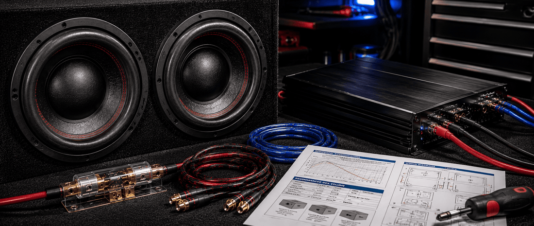 Subwoofer Spec Sheet Guide: How to Match, Power & Wire Your Subs - American Bass Audio