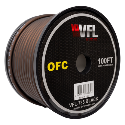 VFL 8 Gauge OFC Wire 100ft Roll