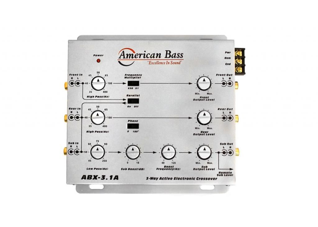 AB-3X Crossover - American Bass Audio