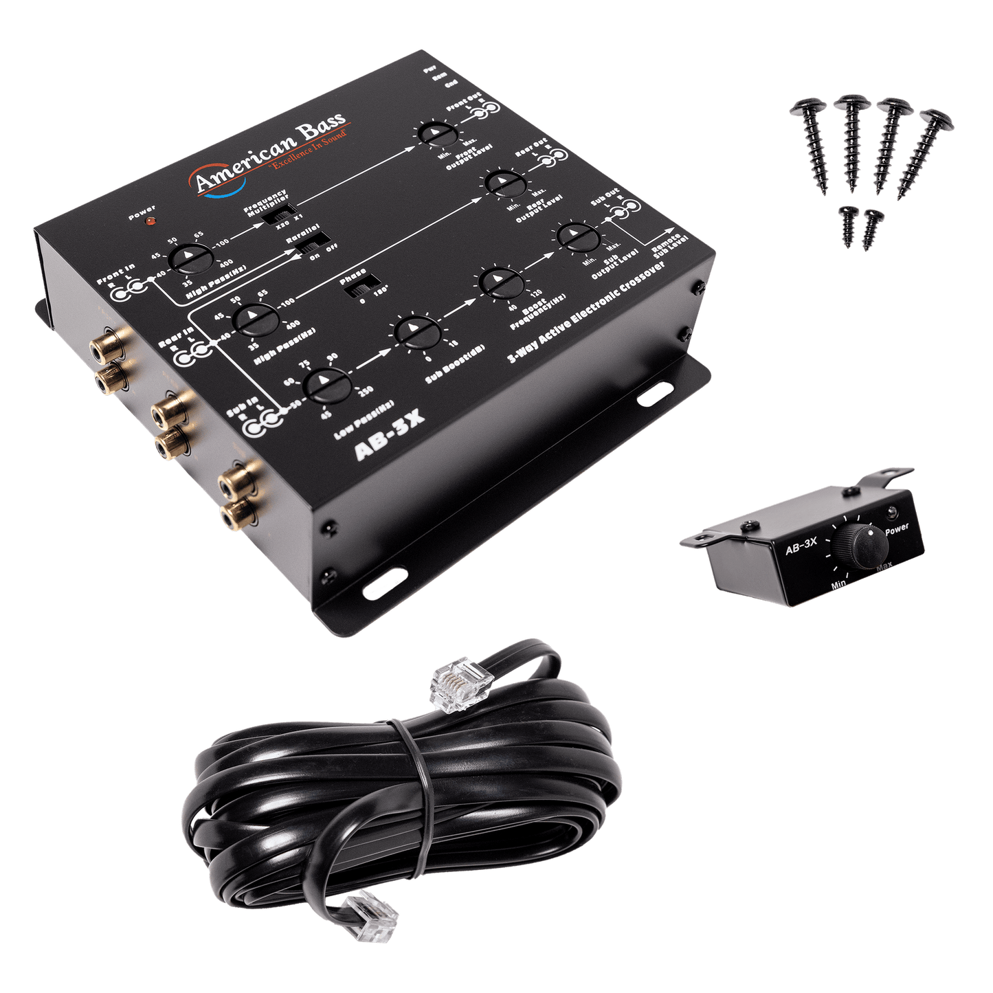 AB - 3X Crossover - American Bass Audio