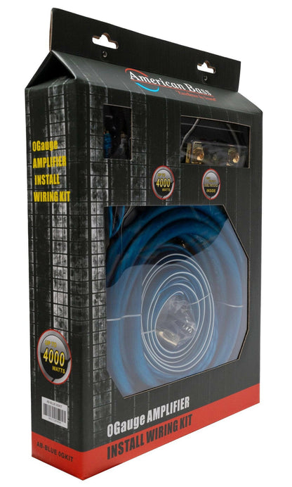 American Bass 0 Gauge Amplifier Kit - American Bass Audio