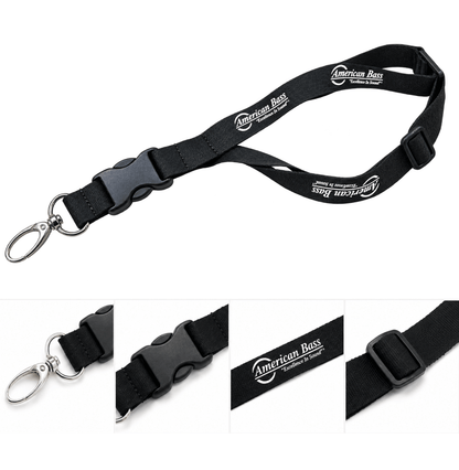 American Bass "Hang In There" Lanyard - 40 inches - American Bass Audio