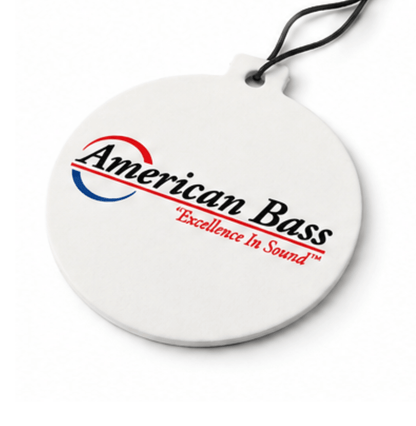 American Bass Hanging Air Freshener - Clean n Fresh - American Bass Audio