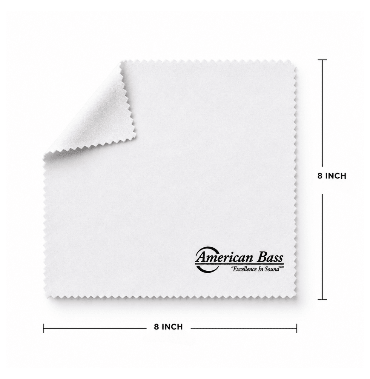 American Bass Multipurpose Cleaning Cloth - 8" x 8" - American Bass Audio