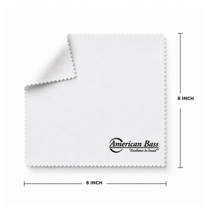 American Bass Multipurpose Cleaning Cloth - 8" x 8" - American Bass Audio