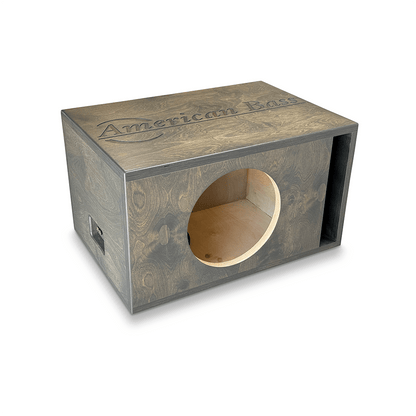 American Bass Single 10" XFL Ported Enclosure - American Bass Audio