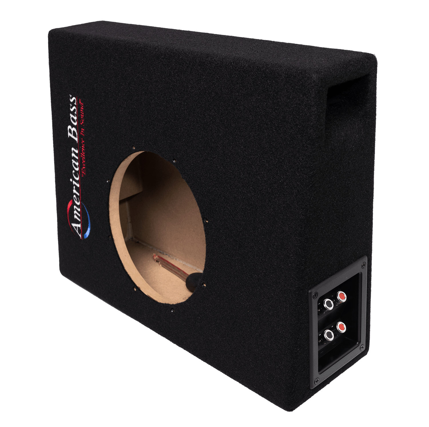 American Bass Trunk Subwoofer Enclosure for Titanium Slim 8” - American Bass Audio