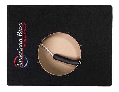 American Bass Trunk Subwoofer Enclosure for Titanium Slim 8” - American Bass Audio