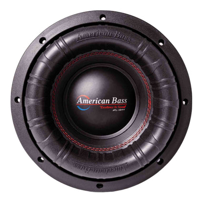 Big Bass Bundle — 2x XFL 10" Subwoofer + VFL REBEL-5000.1 Amplifier - American Bass Audio