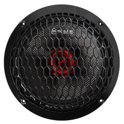 Biker Rebel Bundle — 2x Biker 8" Midrange + VFL Rebel REBEL-900.4 Amplifier - American Bass Audio