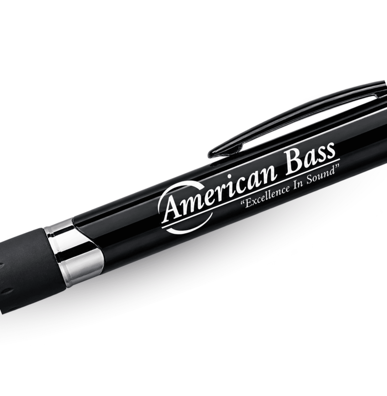 Cubano Pen - Black & Silver - American Bass Audio