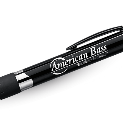 Cubano Pen - Black & Silver - American Bass Audio