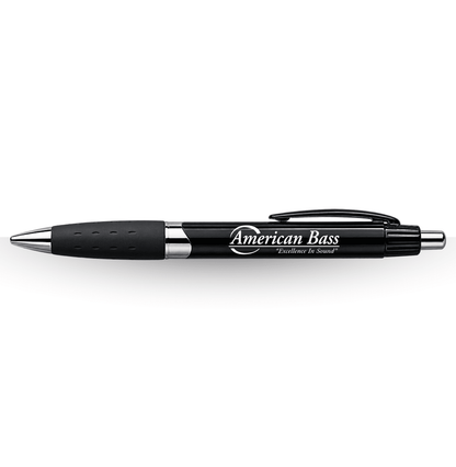 Cubano Pen - Black & Silver - American Bass Audio