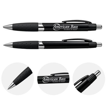 Cubano Pen - Black & Silver - American Bass Audio