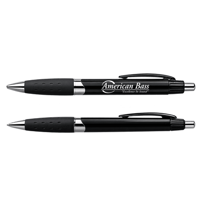 Cubano Pen - Black & Silver - American Bass Audio