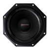 Close-up of the American Bass Godfather Pro Cast 8" Midbass Speaker (250 Watts) with center branding, shown front-facing on a white background—perfect for car audio enthusiasts.