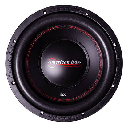 Ground Pound Bundle — 2x DX 10" Subwoofer + VFL Rebel REBEL-3000.1 Amplifier - American Bass Audio