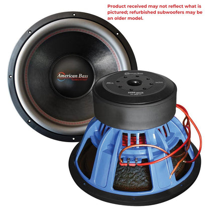 HD 15" Subwoofer Refurbished - American Bass Audio