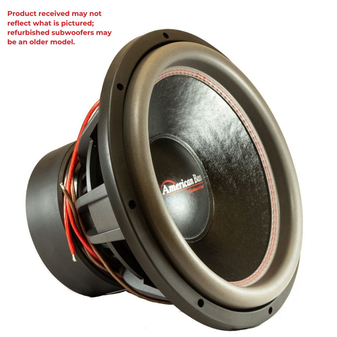 HD 18" Subwoofer Refurbished - American Bass Audio