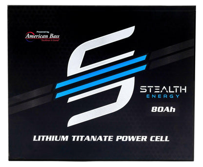 Lithium Titanate Battery 13.8V 80Ah - American Bass Audio
