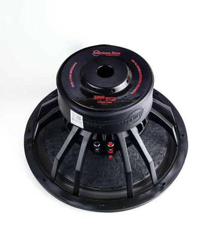 Power Pack: 2 Titan 1244 Subwoofers + VFL Hybrid 4800.1 Amplifier - American Bass Audio