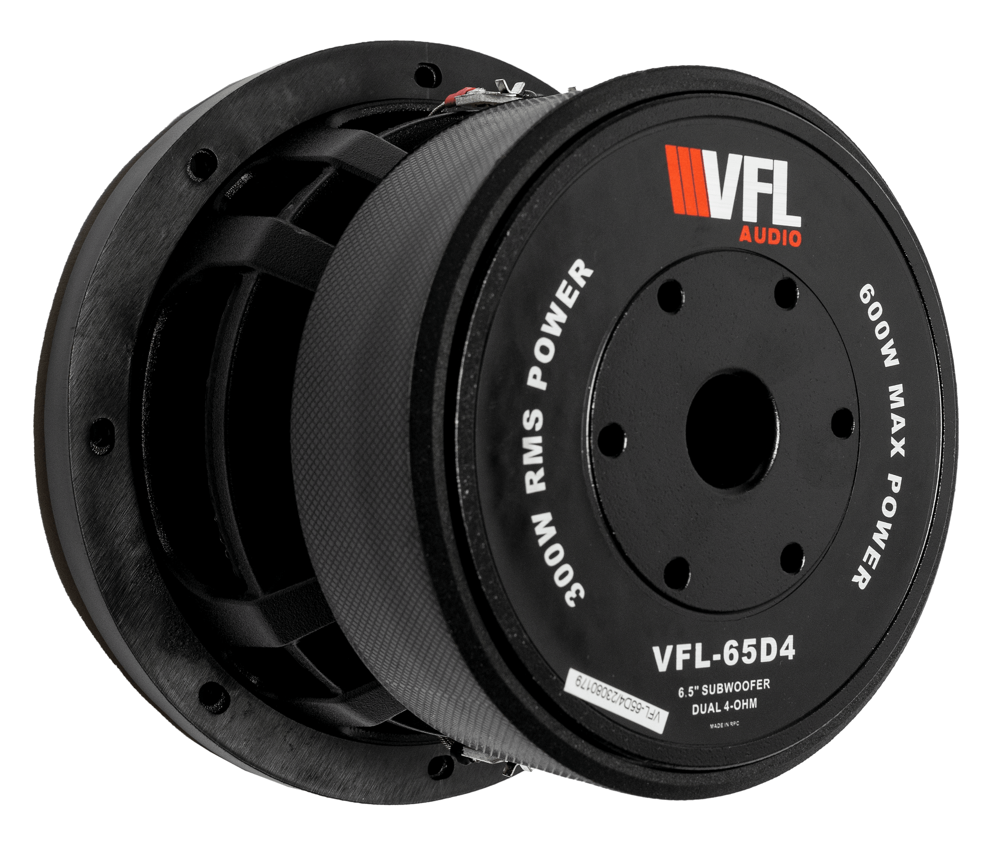 Power Pack: 2 VFL 65 D4 Subwoofers + VFL Hybrid 2800.1 Amplifier - American Bass Audio