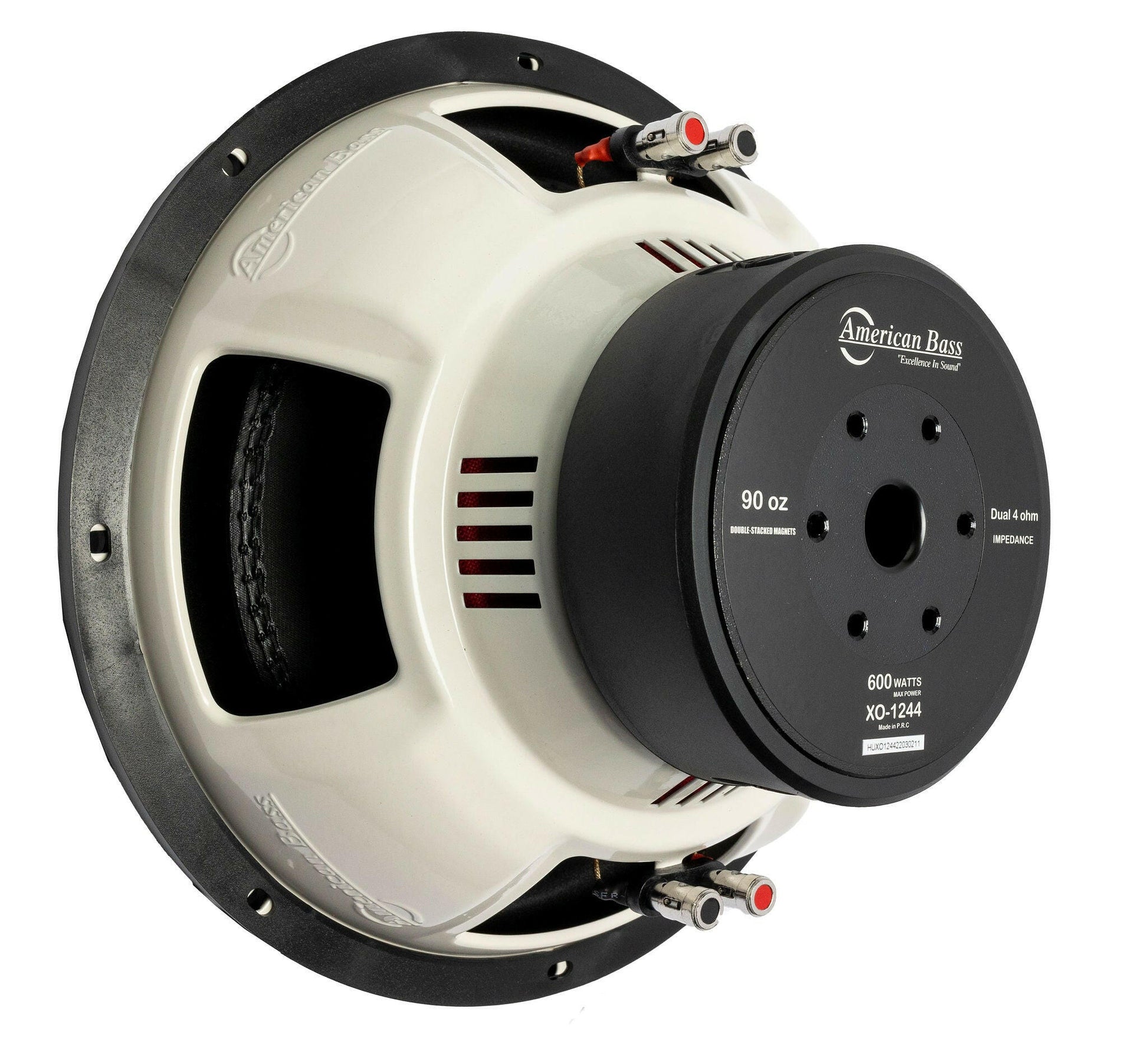 Power Pack: 2 XO 1244 Subwoofers + VFL Hybrid 2800.1 Amplifier - American Bass Audio