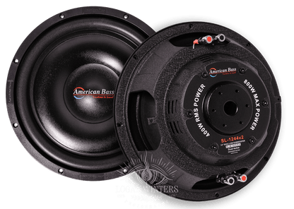 SL 12″ Car Subwoofer | 300 Watts RMS | Single Voice Coil 4 Ohm (Shallow Mount) - American Bass Audio