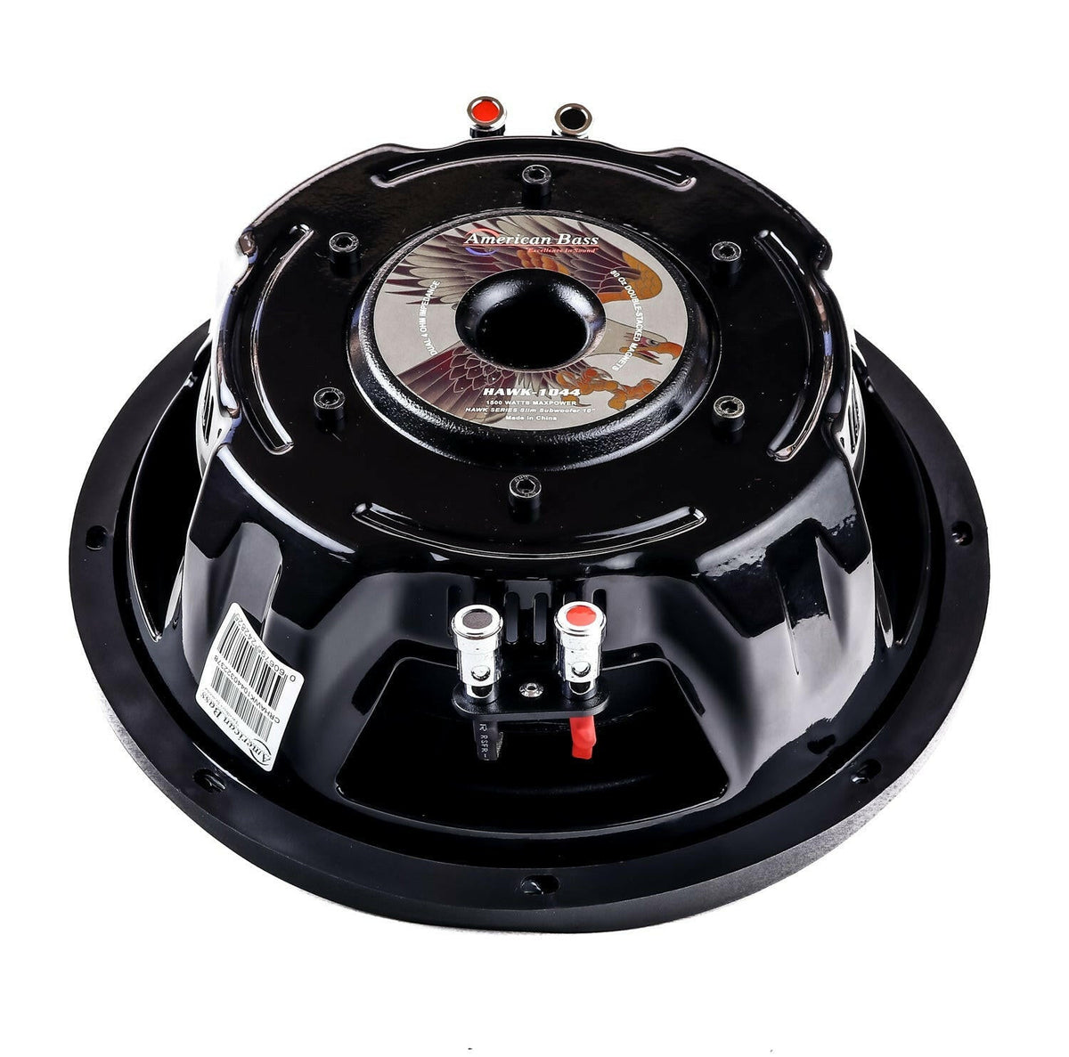 Slim Rebel Bundle — 2x Hawk Slim 10" Subwoofers + VFL Rebel REBEL-3000.1 Amplifier - American Bass Audio