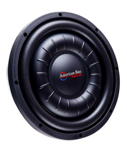 Slim Rebel Bundle — 2x Hawk Slim 10" Subwoofers + VFL Rebel REBEL-3000.1 Amplifier - American Bass Audio