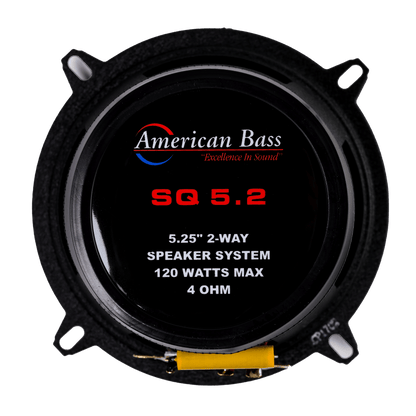 SQ 5.25 Full Range Speakers (Pair) - American Bass Audio