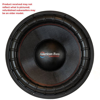 VFL Comp Signature 18" Subwoofer Refurbished - American Bass Audio