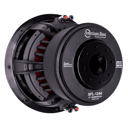American Bass XFL 12" Subwoofer - basket detail